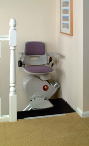 Bielefeld stairlift with seat